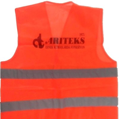 Economical High Visible Orange Safety Jacket